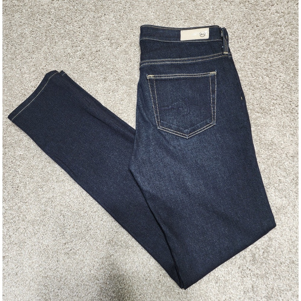 AG Adriano Goldschmied‎ The Prima Mid Rise Cigarette Jeans Contour 360 Dark 25R